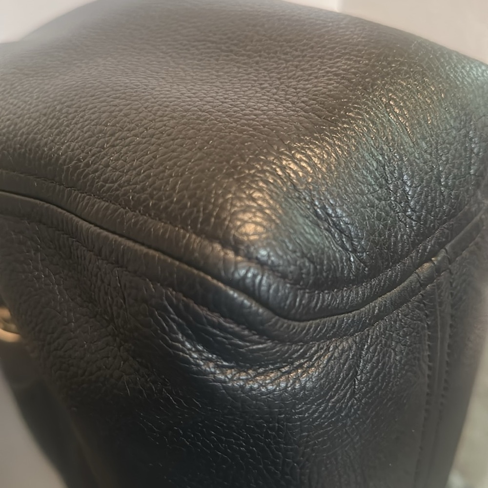 Michael Kors Black Hobo Bag with Textured Leather very good condition. - Picture 17 of 17